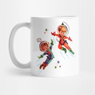 Retro Space-Kids! Mug